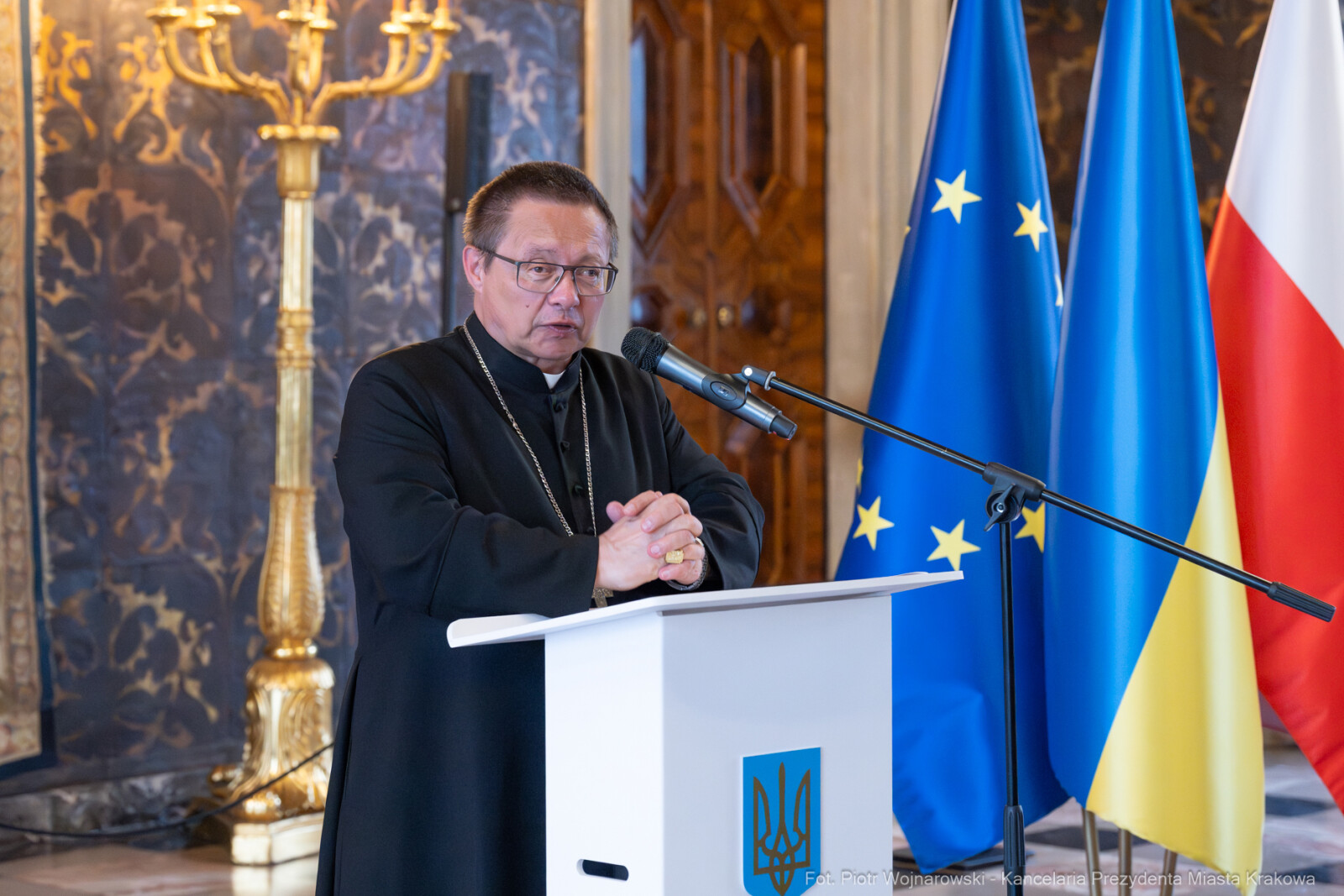 Miszalski, Wiaczesław  Wojnarowśki, konsul, Ukraina, pożegnanie, zdjęcia  Autor: Piotr Wojnarowski