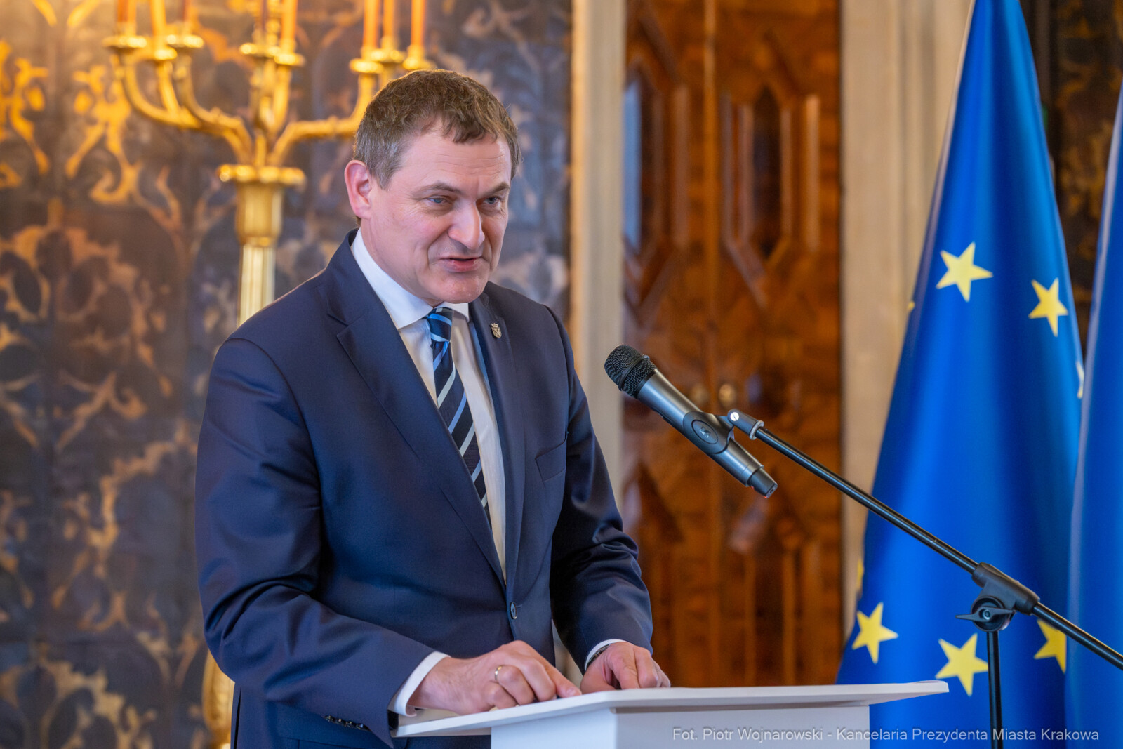 Miszalski, Wiaczesław  Wojnarowśki, konsul, Ukraina, pożegnanie, zdjęcia  Autor: Piotr Wojnarowski