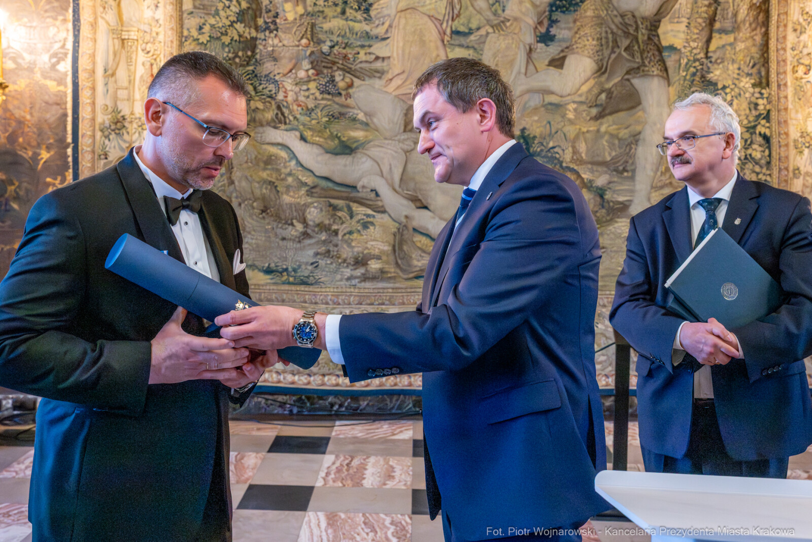 Miszalski, Wiaczesław  Wojnarowśki, konsul, Ukraina, pożegnanie, zdjęcia  Autor: Piotr Wojnarowski