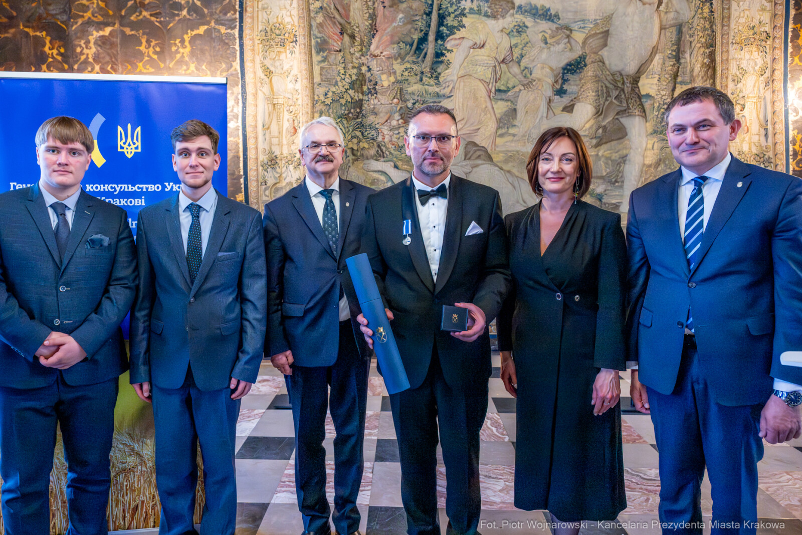 Miszalski, Wiaczesław  Wojnarowśki, konsul, Ukraina, pożegnanie, zdjęcia  Autor: Piotr Wojnarowski