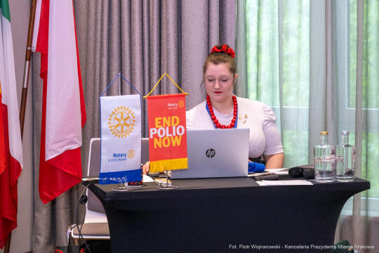 Miszalski, Konferencja, Rotarianie, Pokój i Ziemia, Francesco Arezzo, Peace and Earth, Rotary Confe