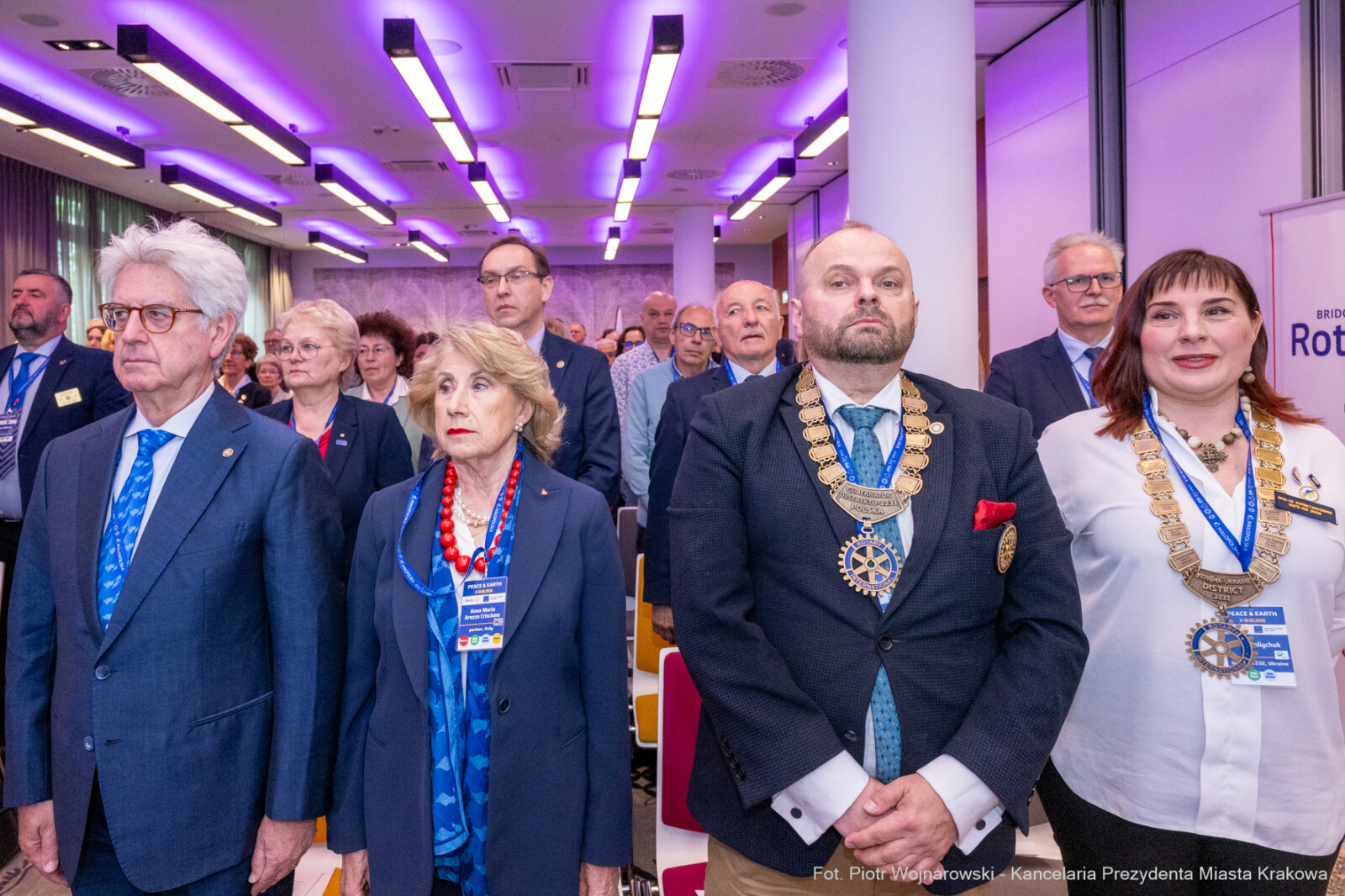 Miszalski, Konferencja, Rotarianie, Pokój i Ziemia, Francesco Arezzo, Peace and Earth, Rotary Confe  Autor: Piotr Wojnarowski