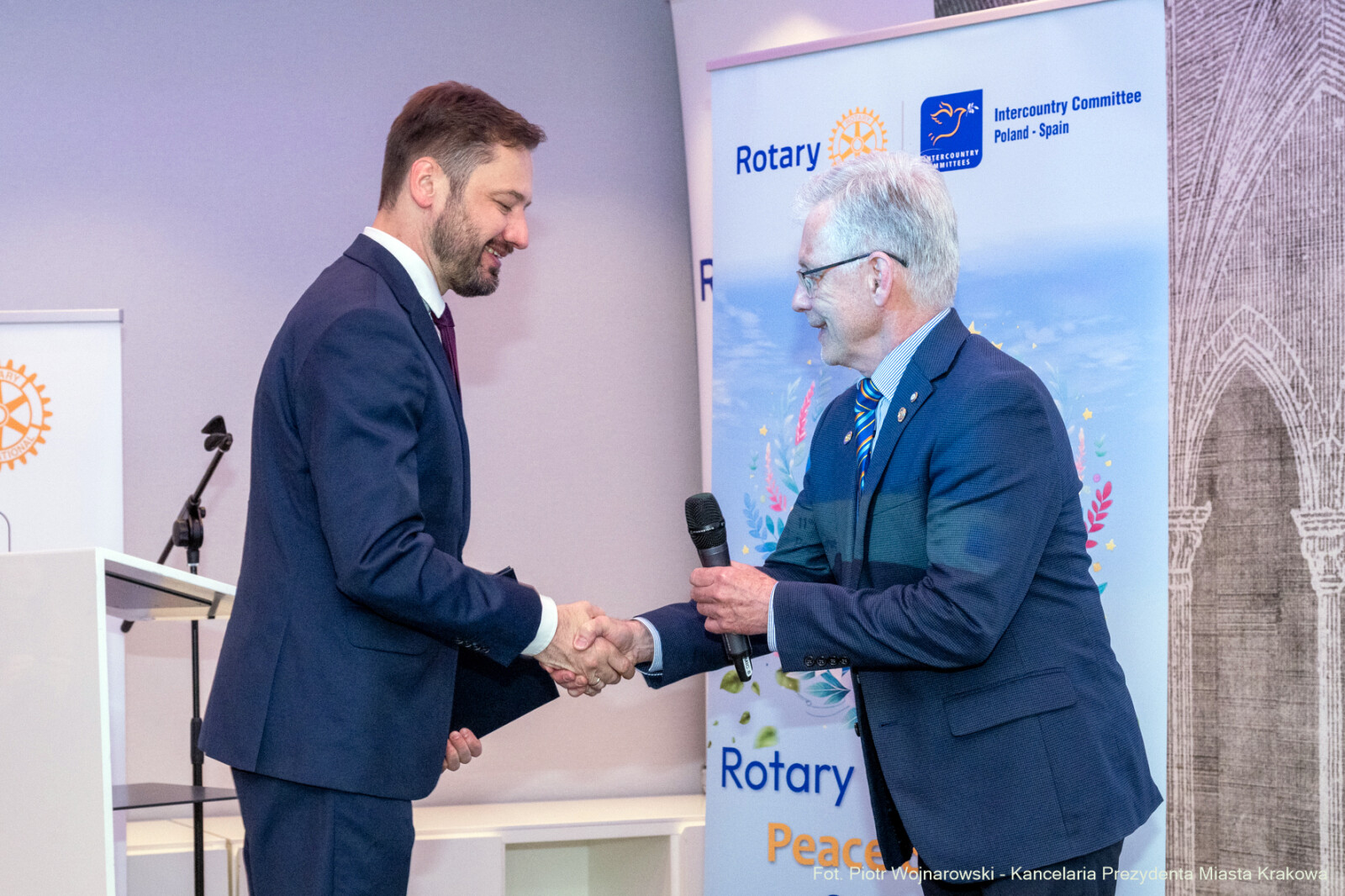 Miszalski, Konferencja, Rotarianie, Pokój i Ziemia, Francesco Arezzo, Peace and Earth, Rotary Confe  Autor: Piotr Wojnarowski