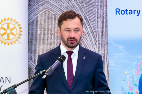 Miszalski, Konferencja, Rotarianie, Pokój i Ziemia, Francesco Arezzo, Peace and Earth, Rotary Confe