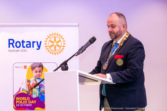 Miszalski, Konferencja, Rotarianie, Pokój i Ziemia, Francesco Arezzo, Peace and Earth, Rotary Confe
