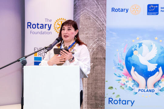 Miszalski, Konferencja, Rotarianie, Pokój i Ziemia, Francesco Arezzo, Peace and Earth, Rotary Confe