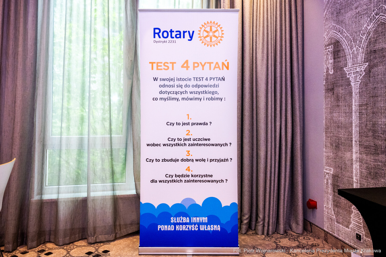 Miszalski, Konferencja, Rotarianie, Pokój i Ziemia, Francesco Arezzo, Peace and Earth, Rotary Confe  Autor: Piotr Wojnarowski