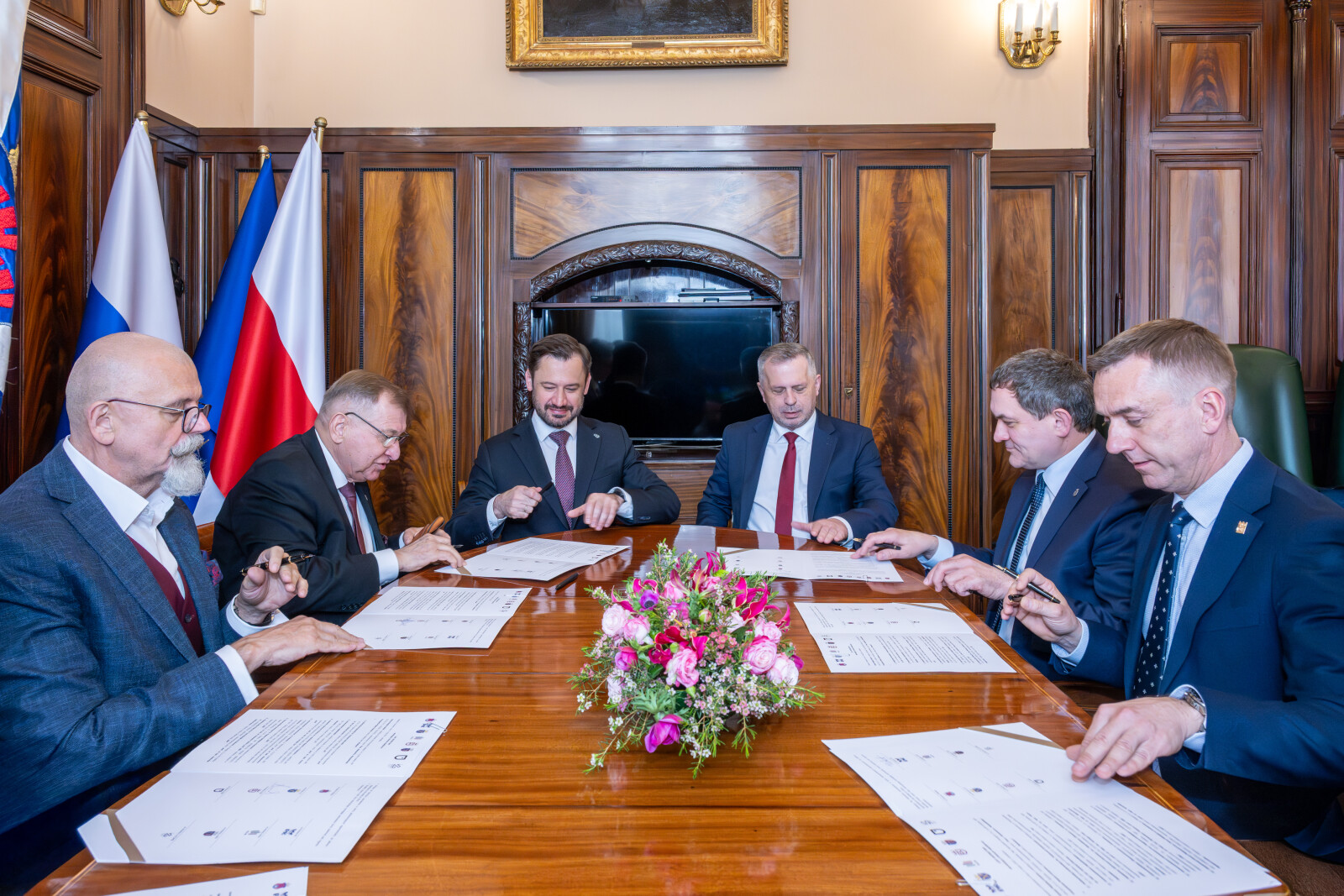 Miszalski, rektorzy, podpisanie, współpraca, list intencyjny, metro  Autor: Piotr Wojnarowski