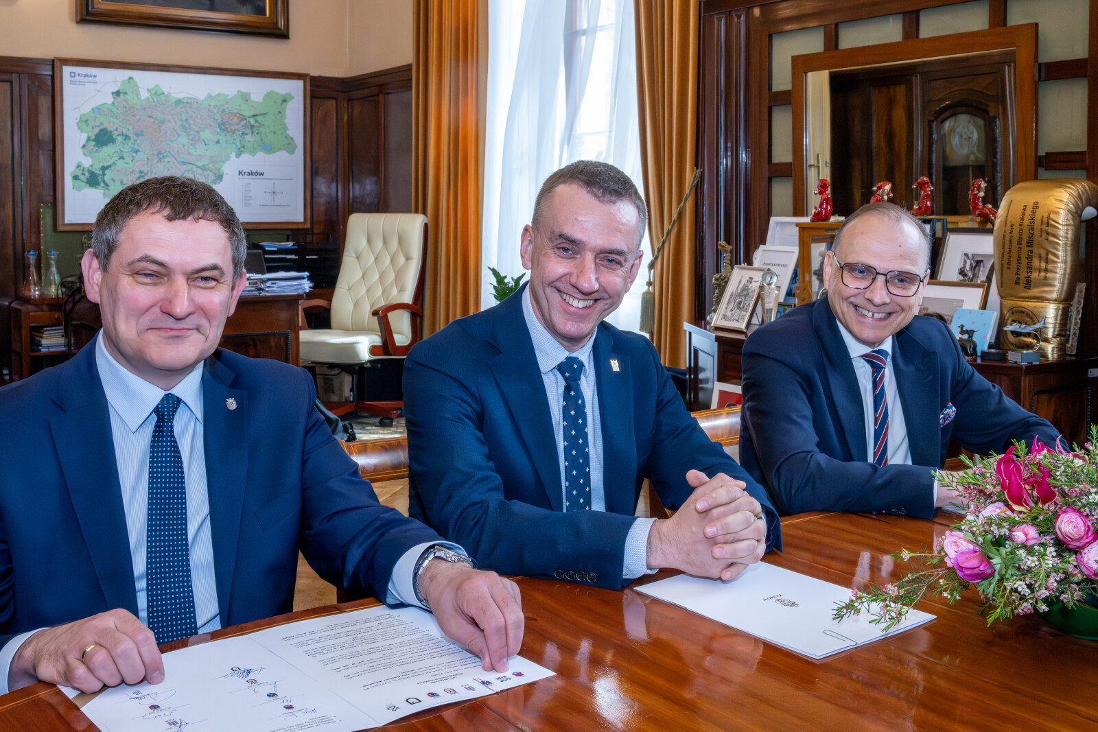 Miszalski, rektorzy, podpisanie, współpraca, list intencyjny, metro  Autor: Piotr Wojnarowski