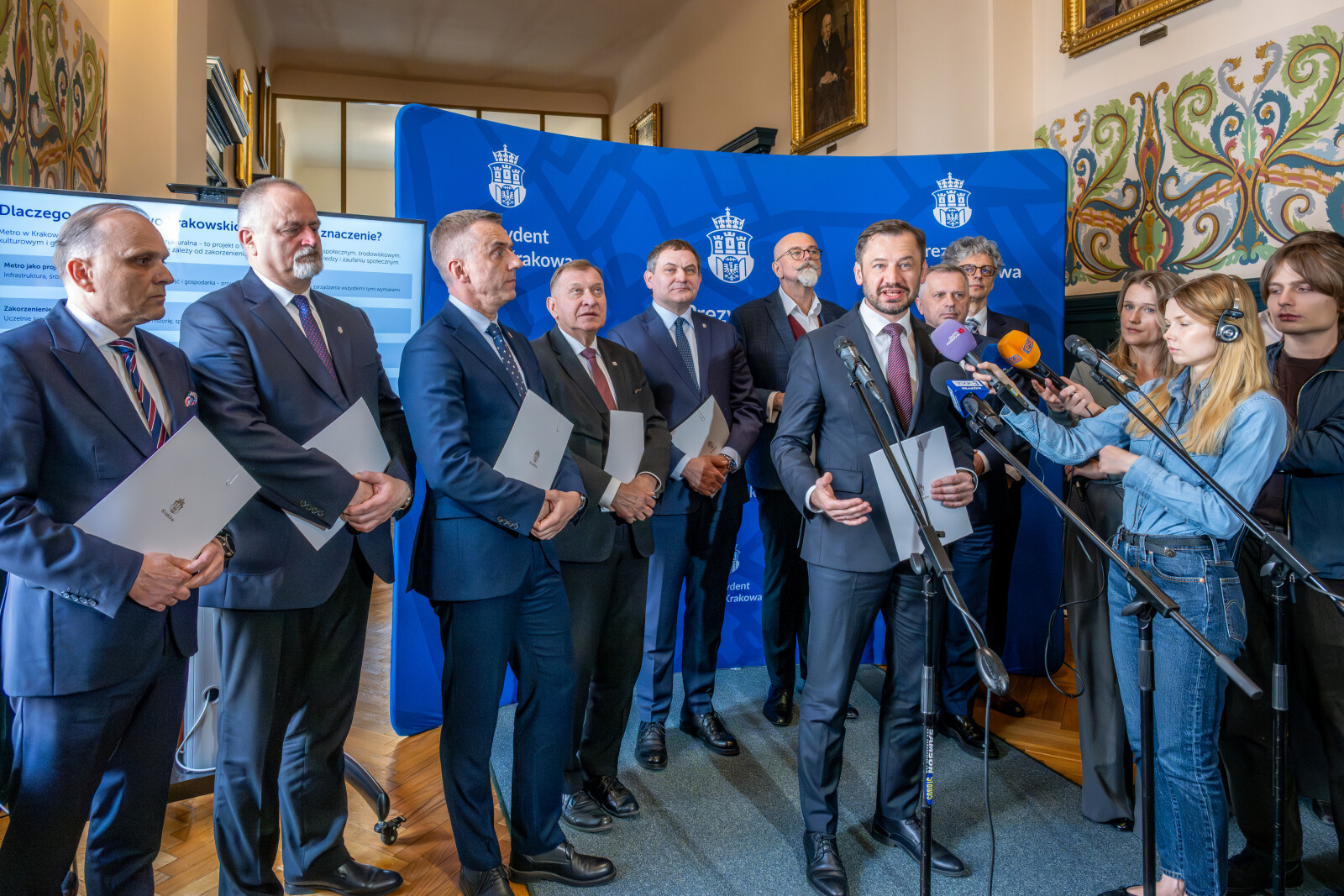 Miszalski, rektorzy, podpisanie, współpraca, list intencyjny, metro  Autor: Piotr Wojnarowski