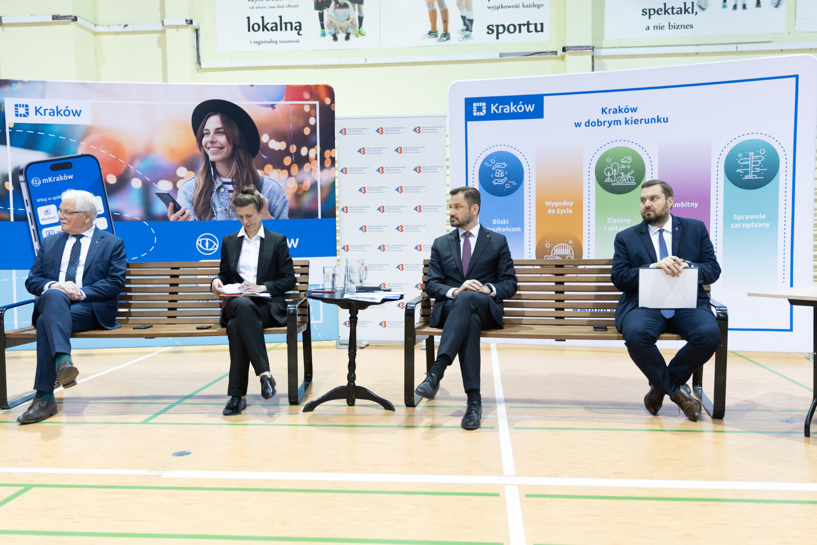 0S4A8300.jpg-Ławka Dialogu, Miszalski, Sęk, Kracik, Klaman, spotkanie, Prądnik, Zdjęcia, foto,  Autor: B. Świerzowski