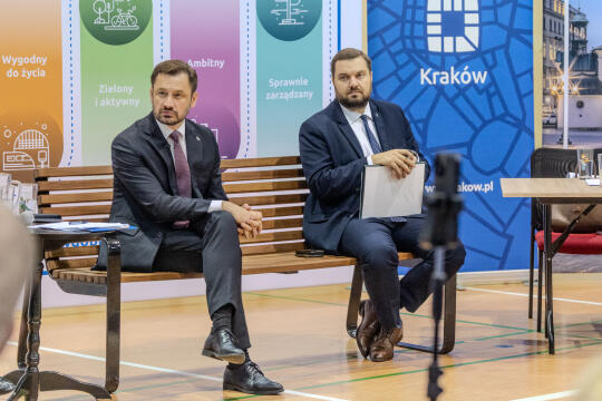 0S4A8525.jpg-Ławka Dialogu, Miszalski, Sęk, Kracik, Klaman, spotkanie, Prądnik, Zdjęcia, foto,