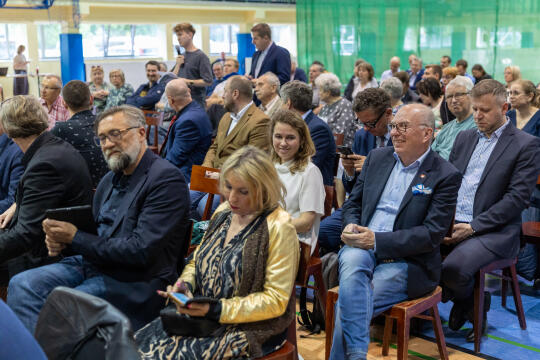Ławka Dialogu, Miszalski, Sęk, Kracik, Klaman, spotkanie, Prądnik, Zdjęcia, foto,