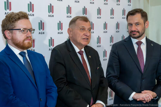 Miszalski, inauguracja, Gaia AI Factory, Sukiennice, sztuczna inteligencja, zdjęcia, fotokronik