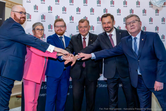 Miszalski, inauguracja, Gaia AI Factory, Sukiennice, sztuczna inteligencja, zdjęcia, fotokronik