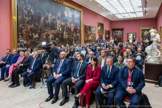 Miszalski, inauguracja, Gaia AI Factory, Sukiennice, sztuczna inteligencja, zdjęcia, fotokronik