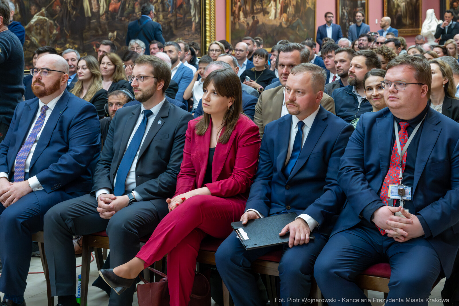 Miszalski, inauguracja, Gaia AI Factory, Sukiennice, sztuczna inteligencja, zdjęcia, fotokronik  Autor: Piotr Wojnarowski