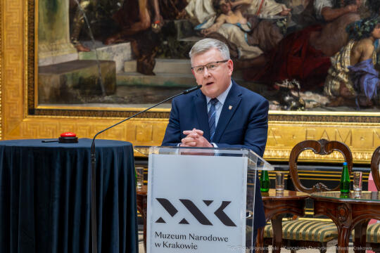 Miszalski, inauguracja, Gaia AI Factory, Sukiennice, sztuczna inteligencja, zdjęcia, fotokronik