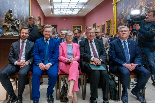 Miszalski, inauguracja, Gaia AI Factory, Sukiennice, sztuczna inteligencja, zdjęcia, fotokronik