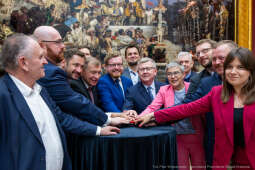 Miszalski, inauguracja, Gaia AI Factory, Sukiennice, sztuczna inteligencja, zdjęcia, fotokronik