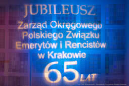 Miszalski, jubileusz, NCK, 65-lat, Polski Związek Emerytów i Rencistów, zdjęcia, fotokronika, k