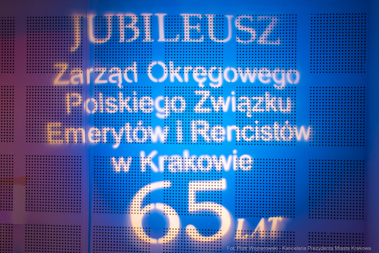 Miszalski, jubileusz, NCK, 65-lat, Polski Związek Emerytów i Rencistów, zdjęcia, fotokronika, k  Autor: Piotr Wojnarowski
