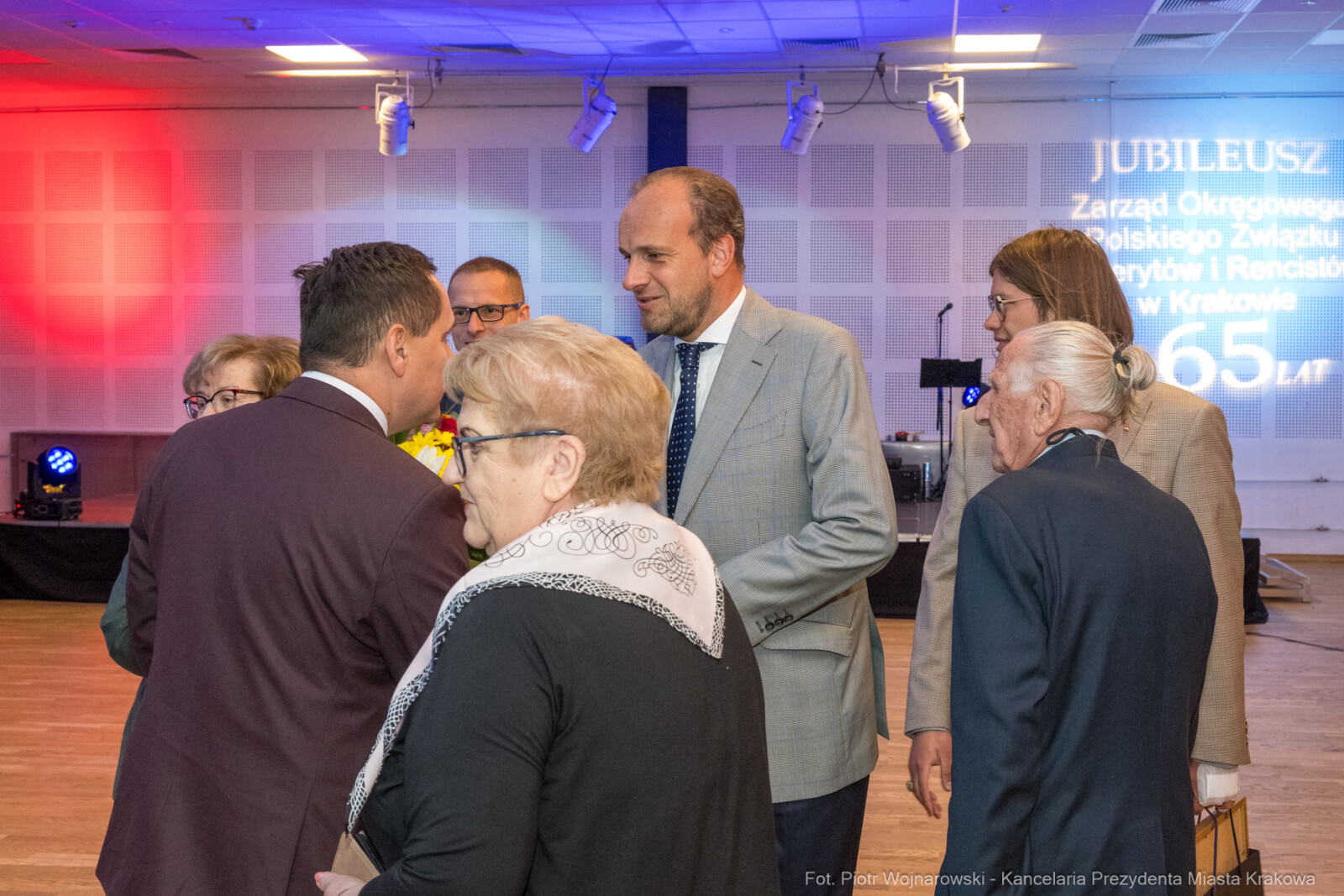 Miszalski, jubileusz, NCK, 65-lat, Polski Związek Emerytów i Rencistów, zdjęcia, fotokronika, k  Autor: Piotr Wojnarowski