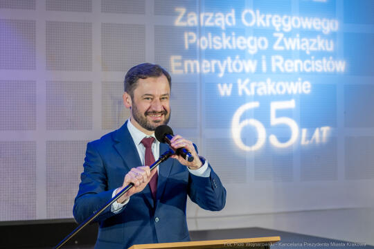Miszalski, jubileusz, NCK, 65-lat, Polski Związek Emerytów i Rencistów, zdjęcia, fotokronika, k