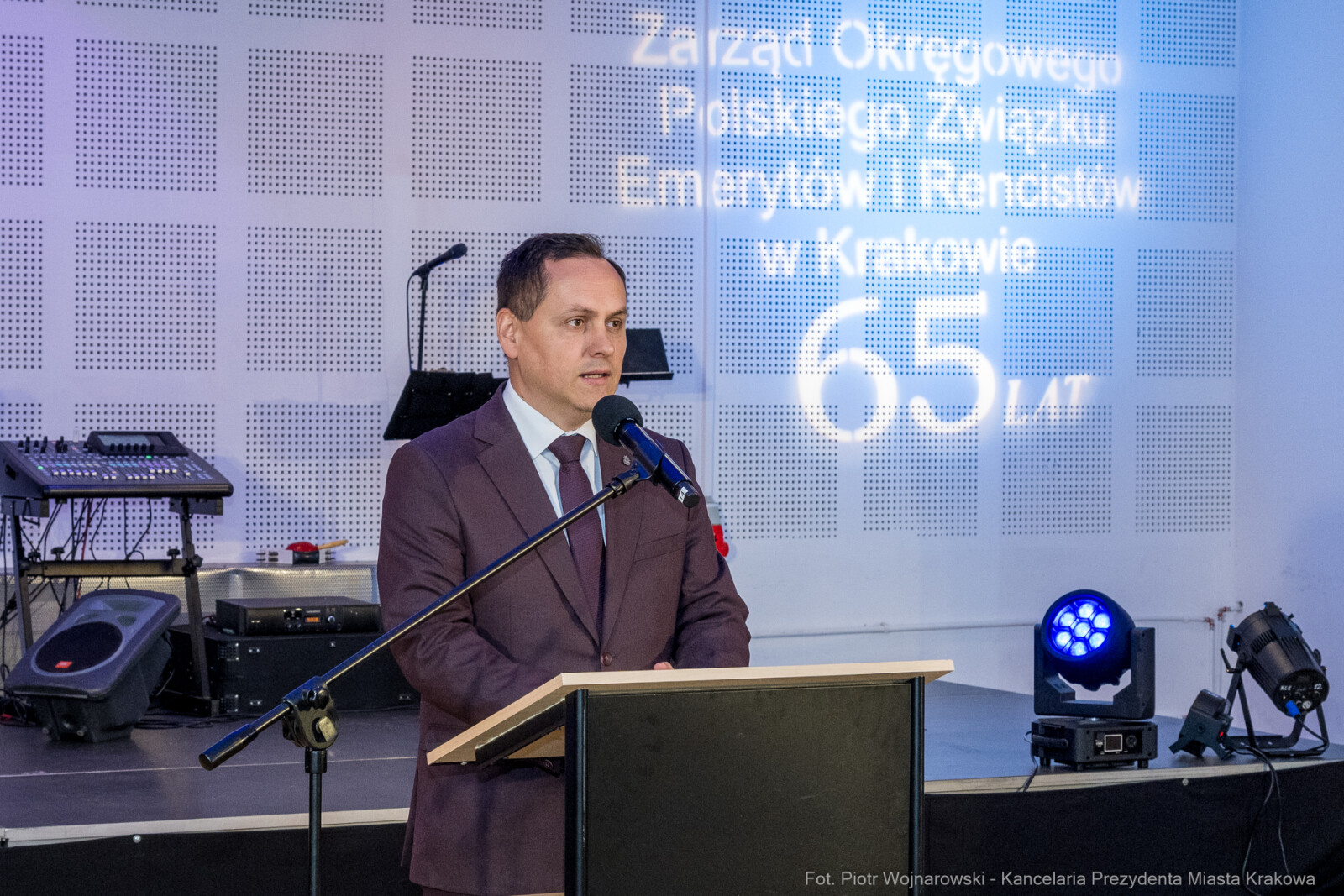 Miszalski, jubileusz, NCK, 65-lat, Polski Związek Emerytów i Rencistów, zdjęcia, fotokronika, k  Autor: Piotr Wojnarowski