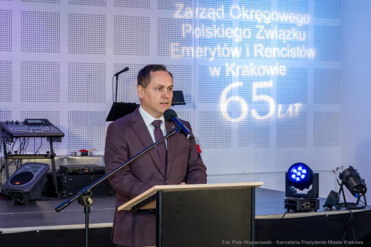 Miszalski, jubileusz, NCK, 65-lat, Polski Związek Emerytów i Rencistów, zdjęcia, fotokronika, k