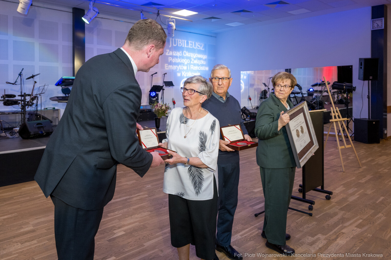 Miszalski, jubileusz, NCK, 65-lat, Polski Związek Emerytów i Rencistów, zdjęcia, fotokronika, k  Autor: Piotr Wojnarowski