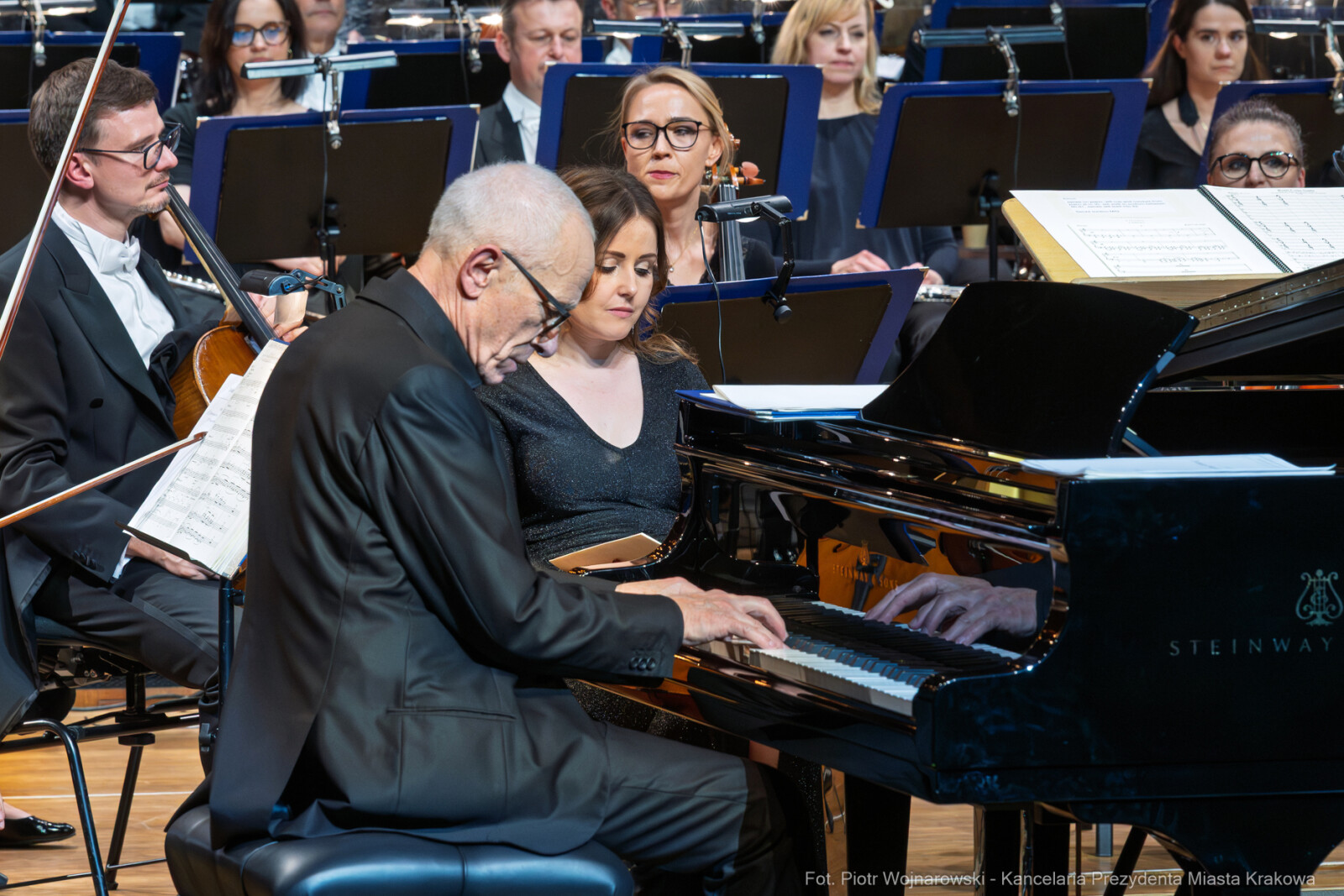 Miszalski, Nagroda Wojciecha Kilara, James Newton Howard, wręczenie, koncert, ICE, FMF, Festiwal Mu  Autor: Piotr Wojnarowski
