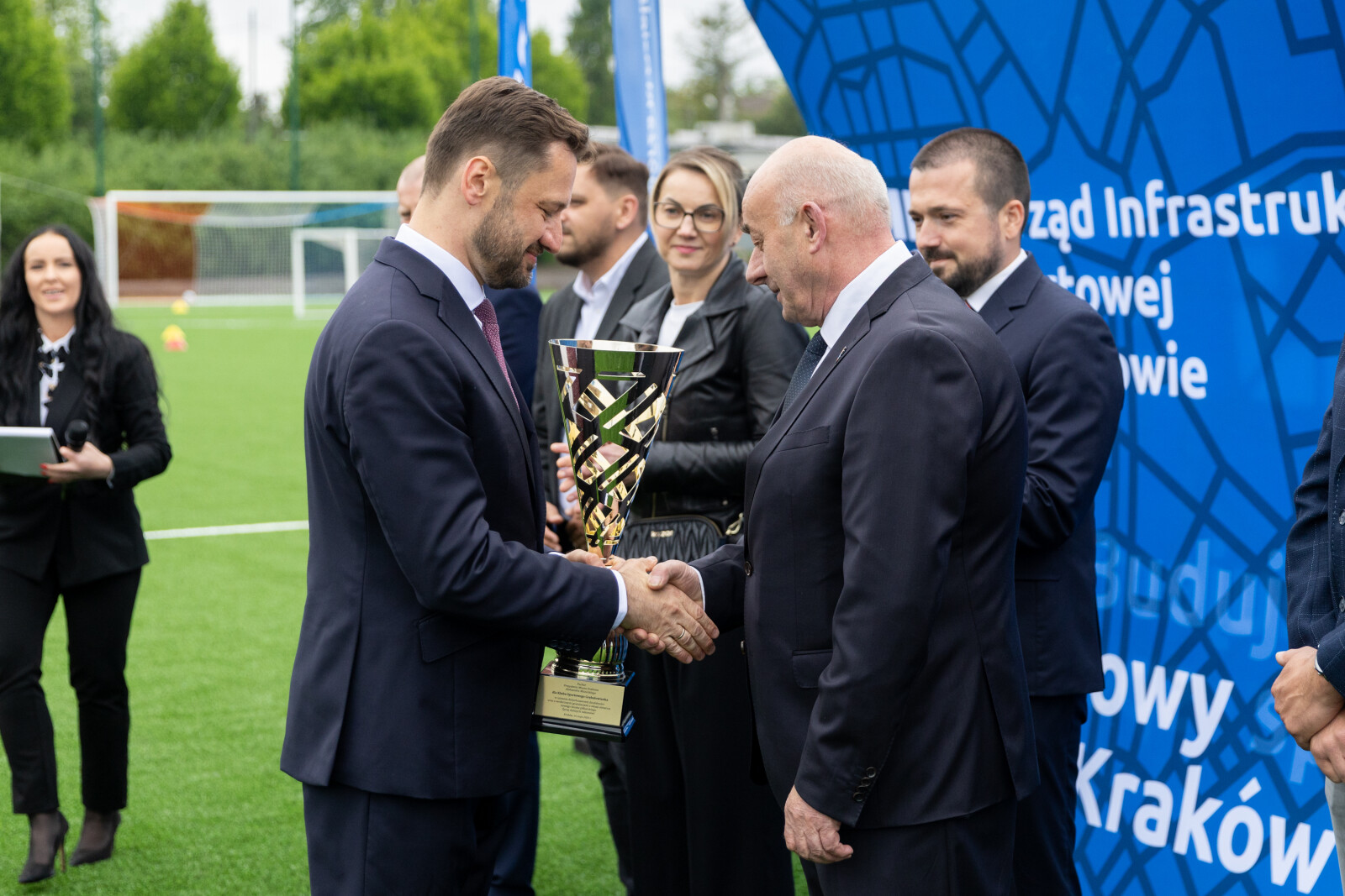 0S4A4950.jpg-Grębałowianka, Boisko, Uroczystość, Miszalski, Zdjęcia  Autor: B. Świerzowski