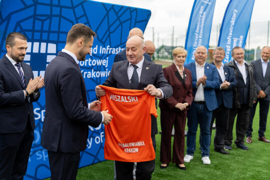 0S4A4997.jpg-Grębałowianka, Boisko, Uroczystość, Miszalski, Zdjęcia