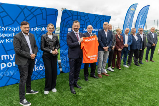 0S4A5017.jpg-Grębałowianka, Boisko, Uroczystość, Miszalski, Zdjęcia