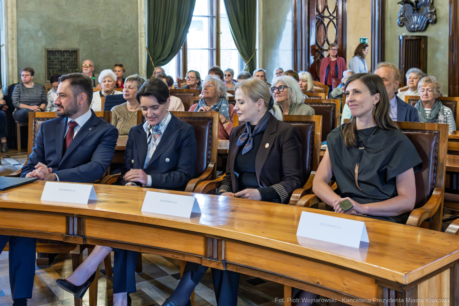 Miszalski, Marzena Okła-Drewnowicz, seniorzy, spotkanie, zdjęcia, fotokronika, k  Autor: Piotr Wojnarowski