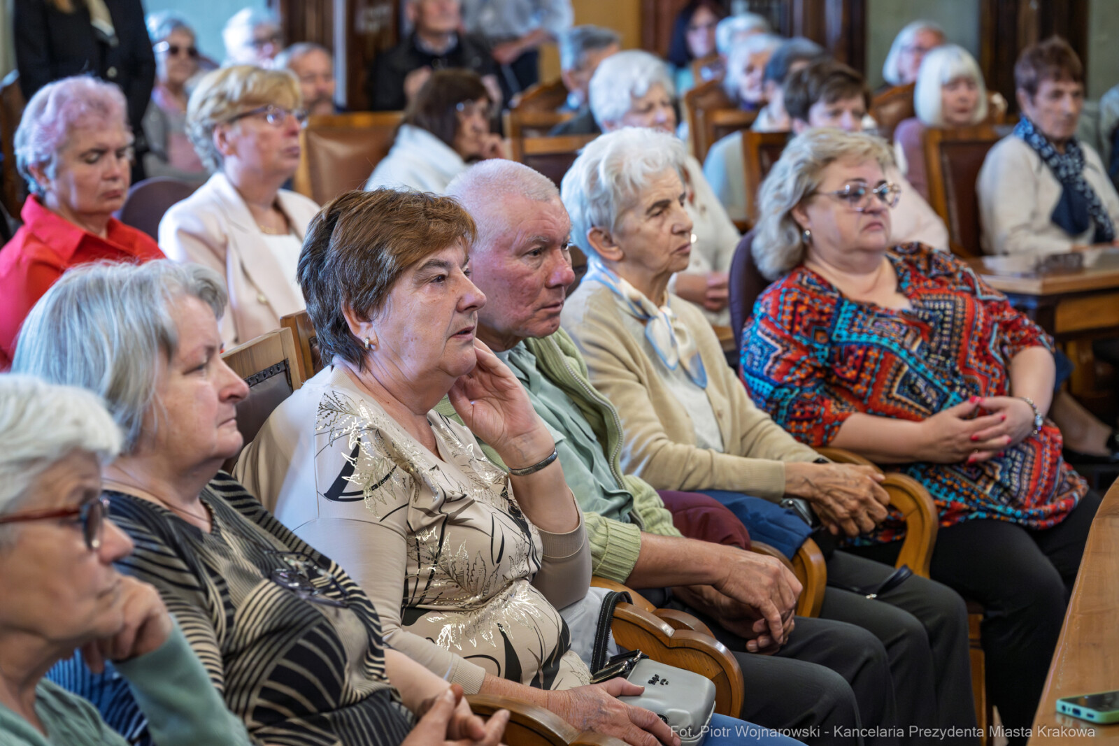 Miszalski, Marzena Okła-Drewnowicz, seniorzy, spotkanie, zdjęcia, fotokronika, k  Autor: Piotr Wojnarowski