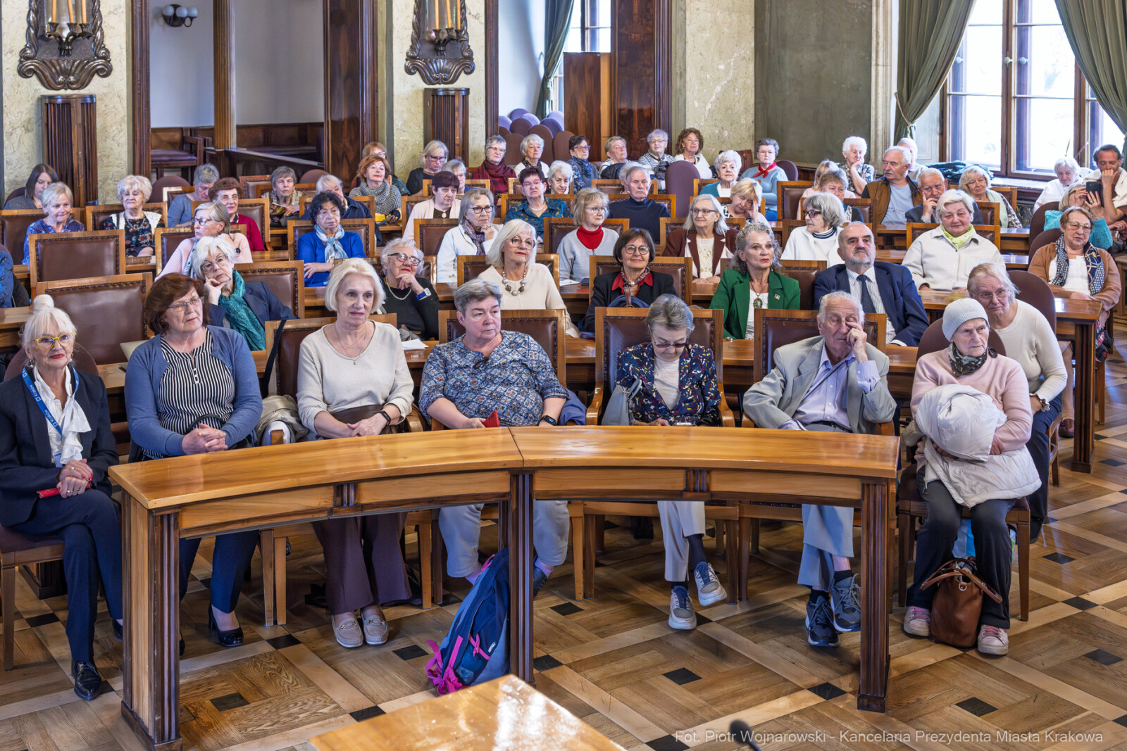 Miszalski, Marzena Okła-Drewnowicz, seniorzy, spotkanie, zdjęcia, fotokronika, k  Autor: Piotr Wojnarowski