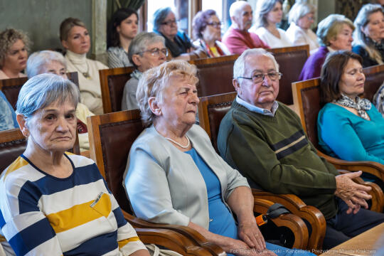 Miszalski, Marzena Okła-Drewnowicz, seniorzy, spotkanie, zdjęcia, fotokronika, k