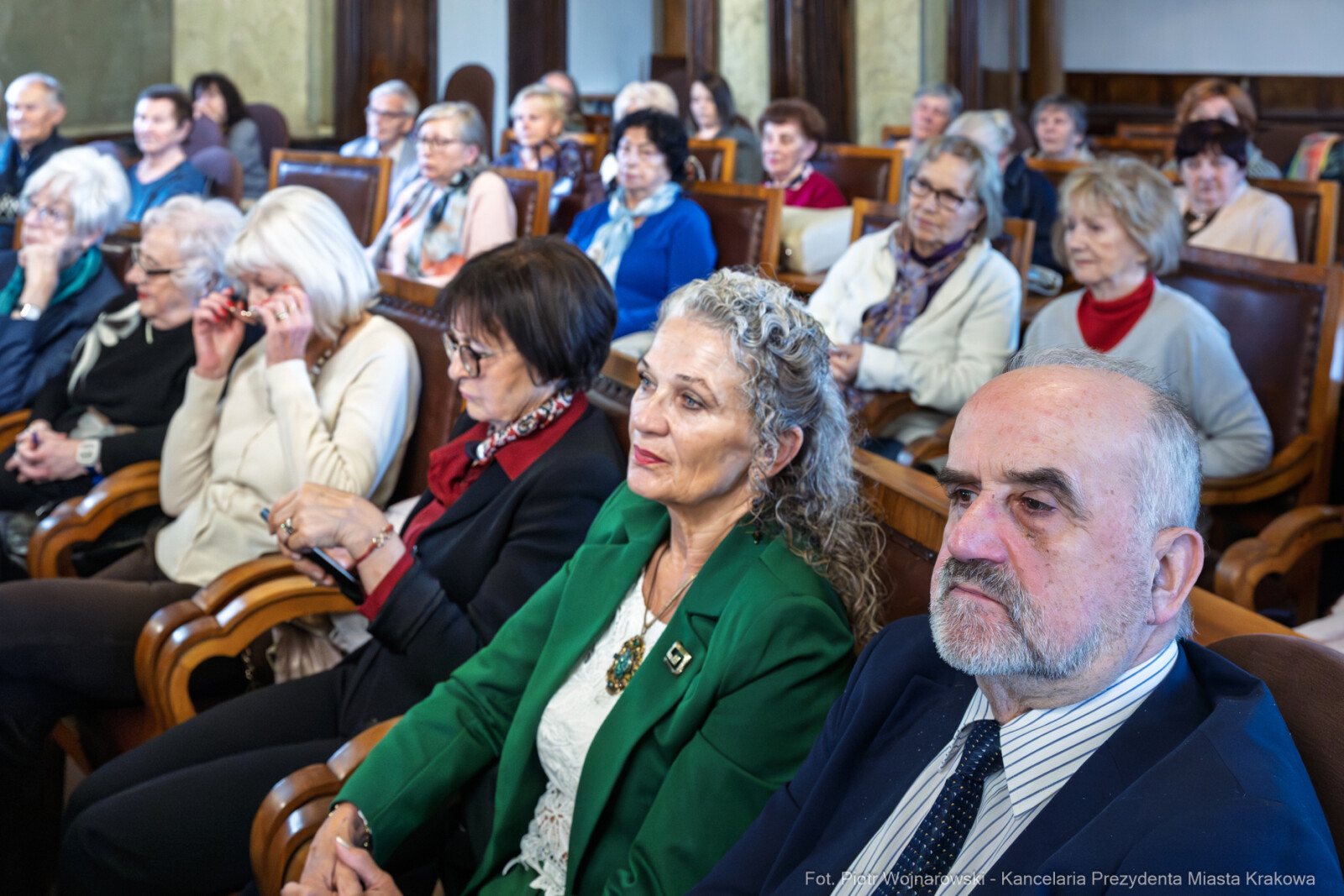 Miszalski, Marzena Okła-Drewnowicz, seniorzy, spotkanie, zdjęcia, fotokronika, k  Autor: Piotr Wojnarowski