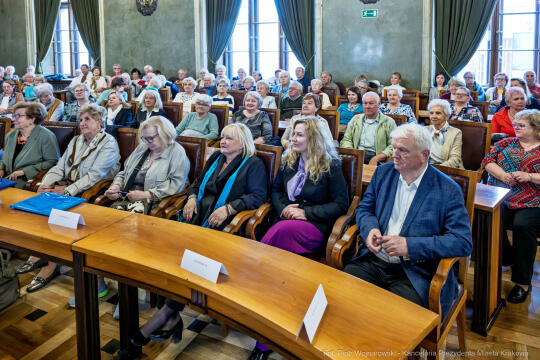 Miszalski, Marzena Okła-Drewnowicz, seniorzy, spotkanie, zdjęcia, fotokronika, k