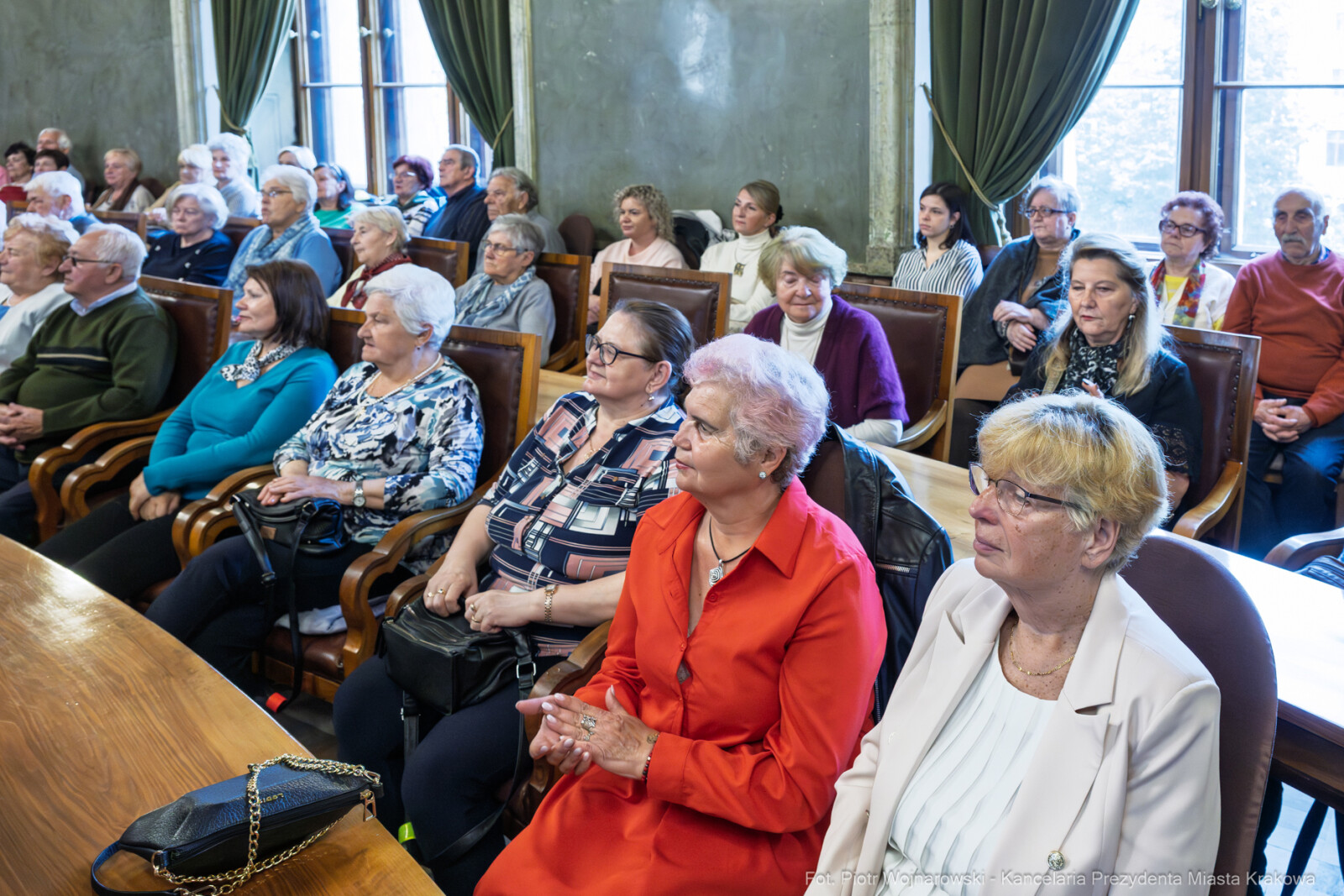 Miszalski, Marzena Okła-Drewnowicz, seniorzy, spotkanie, zdjęcia, fotokronika, k  Autor: Piotr Wojnarowski