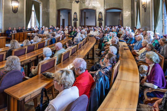 Miszalski, Marzena Okła-Drewnowicz, seniorzy, spotkanie, zdjęcia, fotokronika, k
