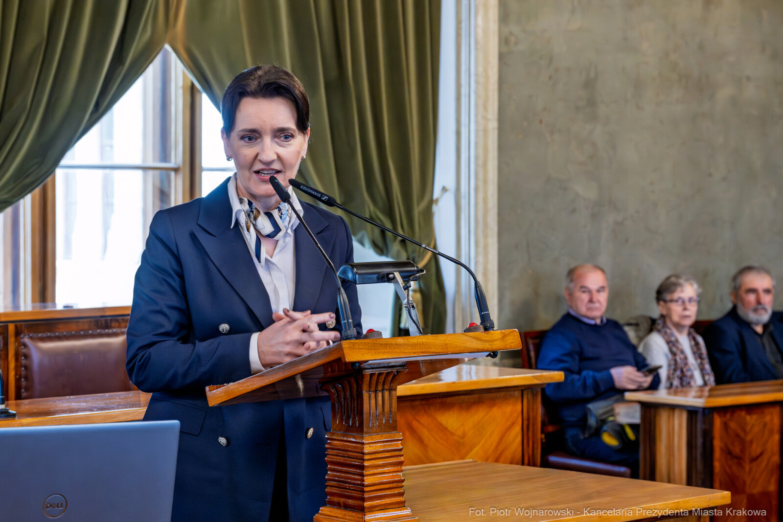 Miszalski, Marzena Okła-Drewnowicz, seniorzy, spotkanie, zdjęcia, fotokronika, k  Autor: Piotr Wojnarowski