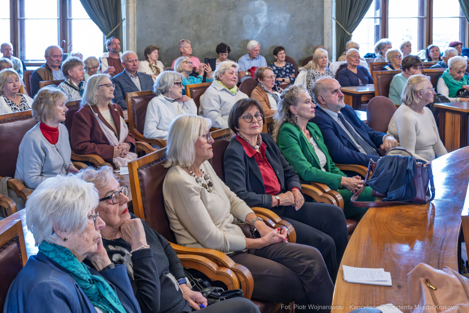 Miszalski, Marzena Okła-Drewnowicz, seniorzy, spotkanie, zdjęcia, fotokronika, k  Autor: Piotr Wojnarowski