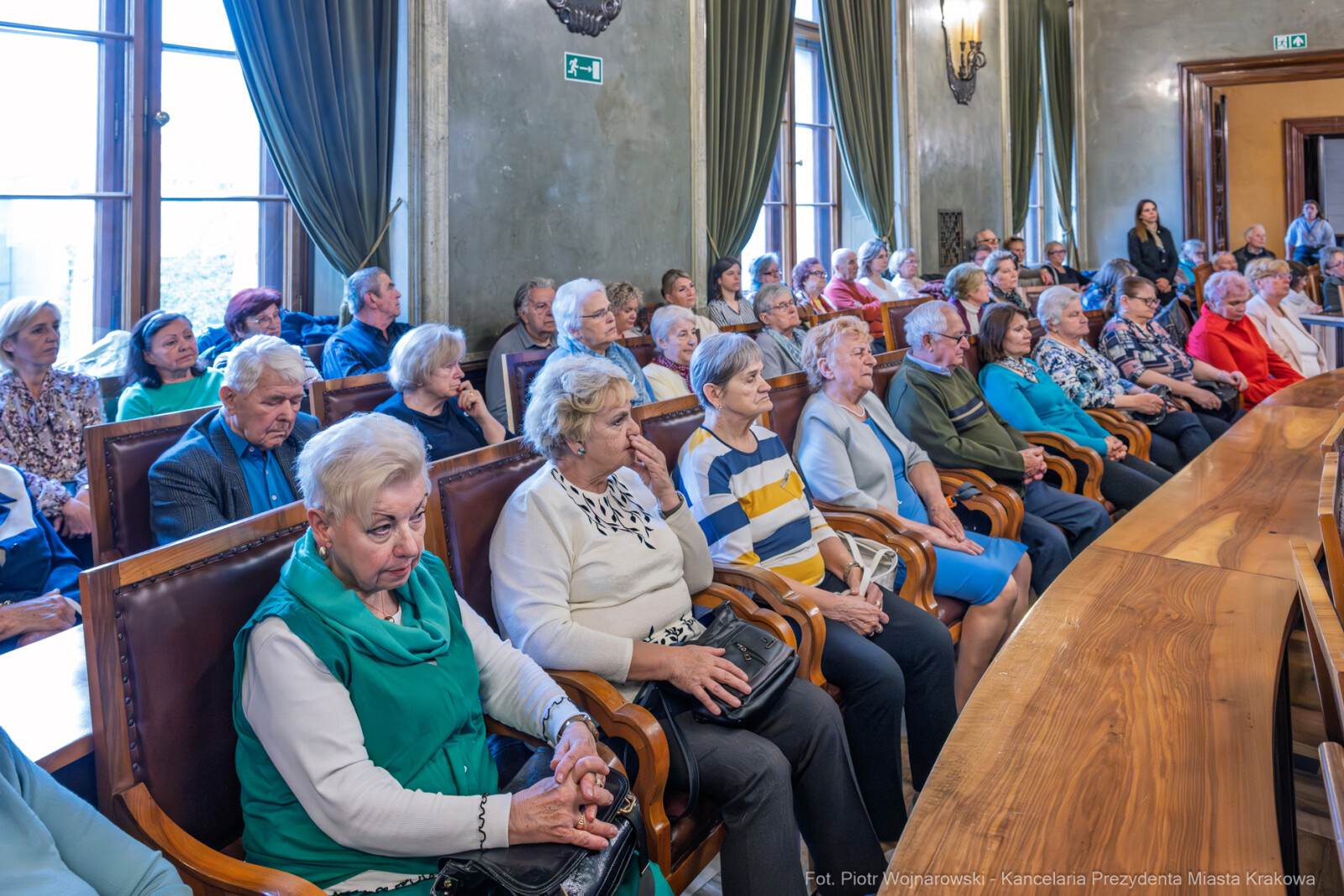 Miszalski, Marzena Okła-Drewnowicz, seniorzy, spotkanie, zdjęcia, fotokronika, k  Autor: Piotr Wojnarowski