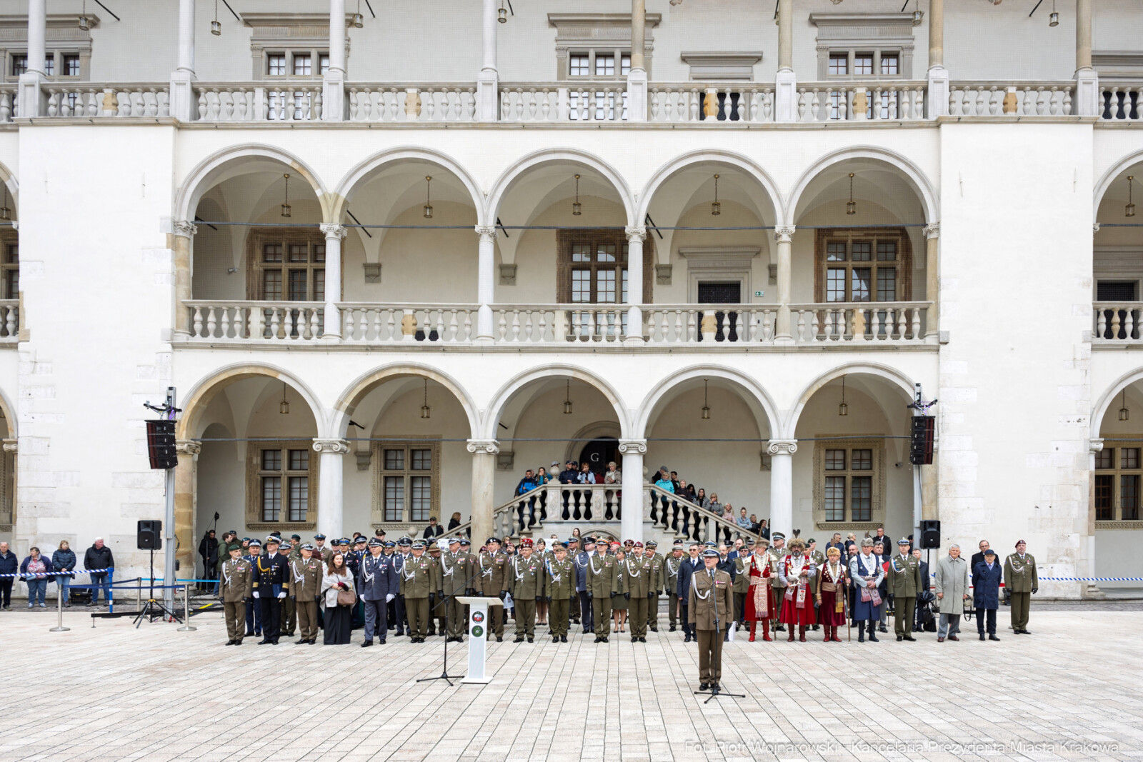 Miszalski, wojsko, Wawel,świeto, 2 KP-DKL, 2 Korpus Polski,  zdjęcia, fotokronik  Autor: Piotr Wojnarowski