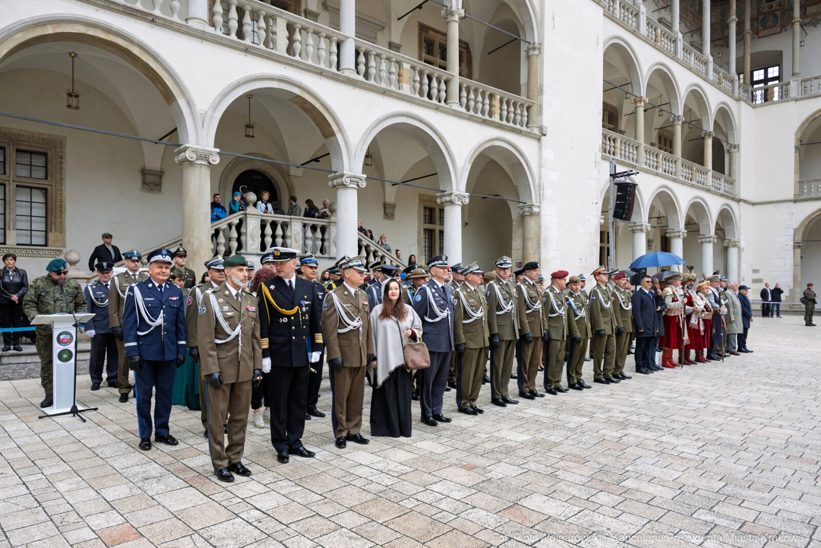 Miszalski, wojsko, Wawel,świeto, 2 KP-DKL, 2 Korpus Polski,  zdjęcia, fotokronik  Autor: Piotr Wojnarowski