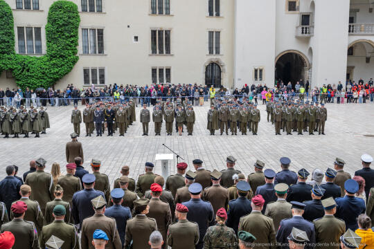 Miszalski, wojsko, Wawel,świeto, 2 KP-DKL, 2 Korpus Polski,  zdjęcia, fotokronik