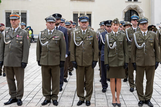 Miszalski, wojsko, Wawel,świeto, 2 KP-DKL, 2 Korpus Polski,  zdjęcia, fotokronik